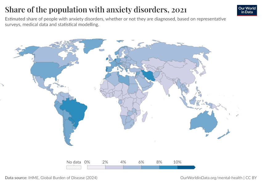 A thumbnail of the "Share of the population with anxiety disorders" chart