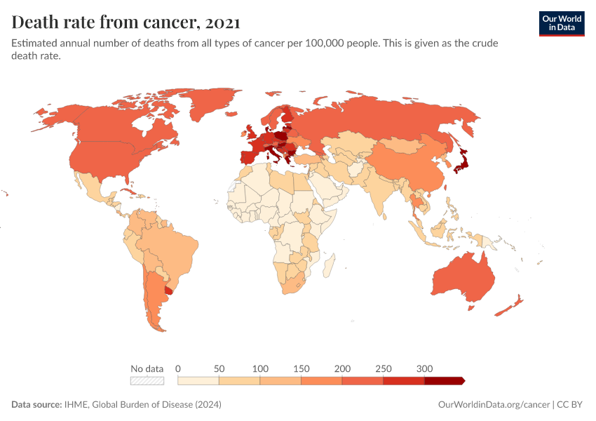 A thumbnail of the "Death rate from cancer" chart