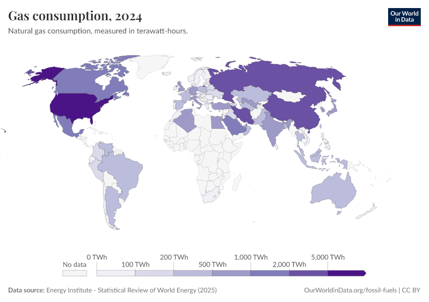 A thumbnail of the "Gas consumption" chart