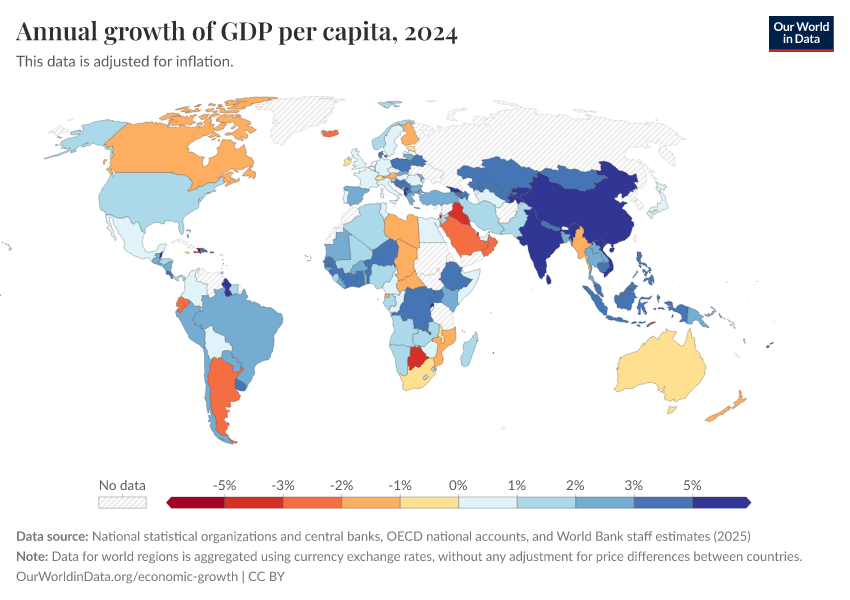 A thumbnail of the "Annual growth of GDP per capita" chart