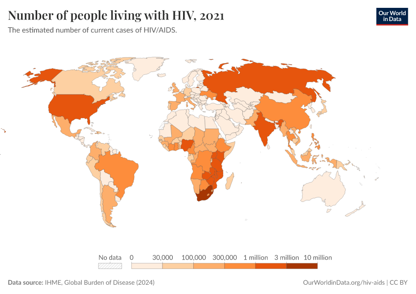 A thumbnail of the "Number of people living with HIV" chart