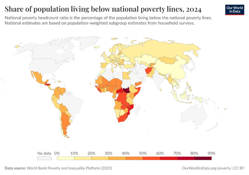 A thumbnail of the "Share of population living below national poverty lines" chart